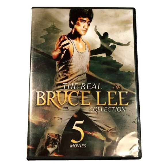 The Real Bruce Lee Collection DVD 5 Movies The Man The Myth Martial Arts Drama - Picture 1 of 3